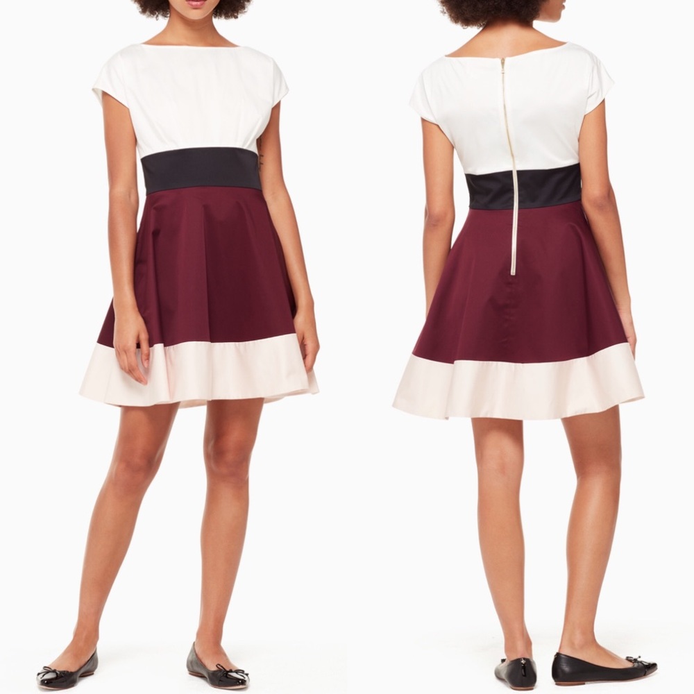 Kate Spade Colorblock Fiorella Dress
